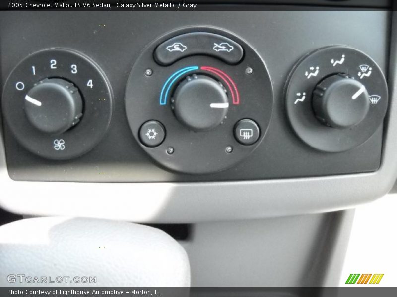 Galaxy Silver Metallic / Gray 2005 Chevrolet Malibu LS V6 Sedan