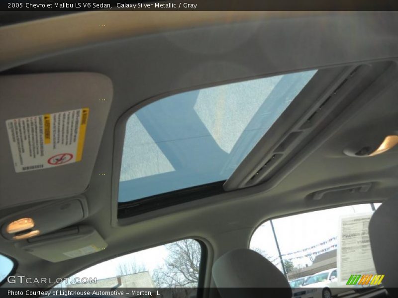 Galaxy Silver Metallic / Gray 2005 Chevrolet Malibu LS V6 Sedan