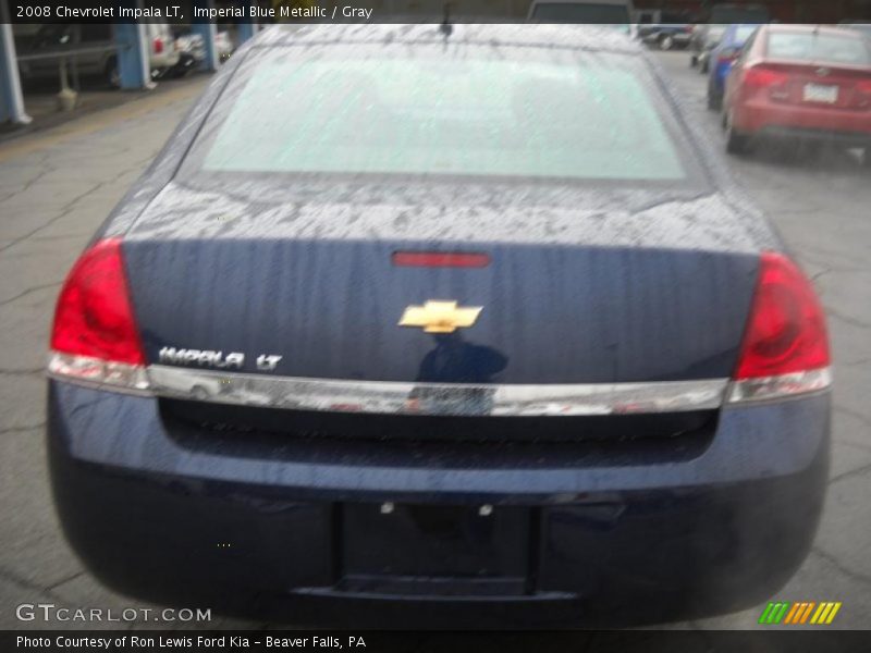 Imperial Blue Metallic / Gray 2008 Chevrolet Impala LT