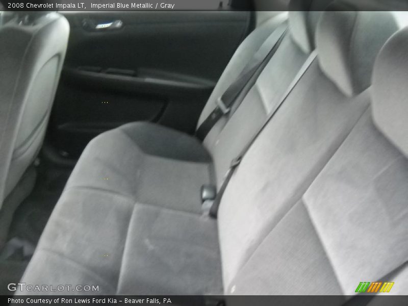 Imperial Blue Metallic / Gray 2008 Chevrolet Impala LT
