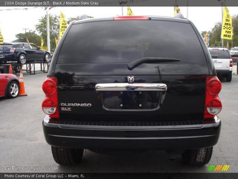 Black / Medium Slate Gray 2004 Dodge Durango SLT