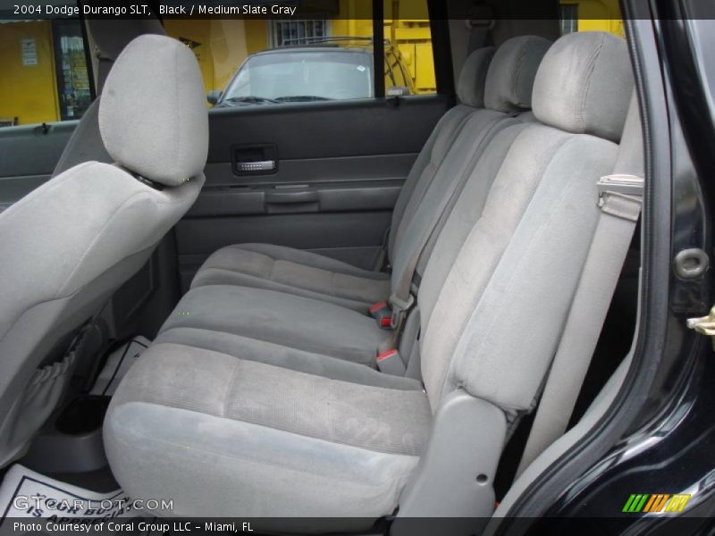 Black / Medium Slate Gray 2004 Dodge Durango SLT