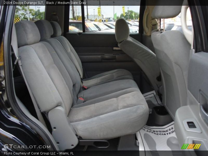 Black / Medium Slate Gray 2004 Dodge Durango SLT