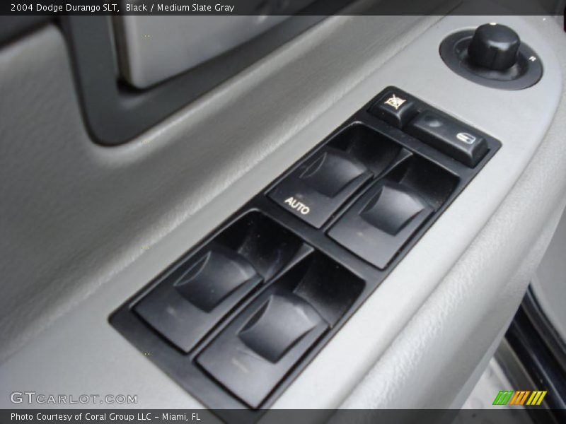 Black / Medium Slate Gray 2004 Dodge Durango SLT