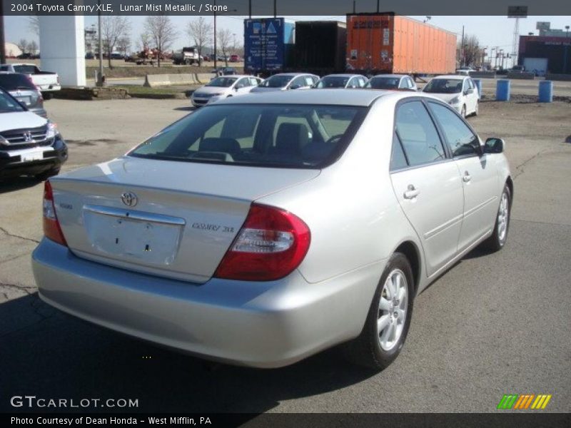 Lunar Mist Metallic / Stone 2004 Toyota Camry XLE