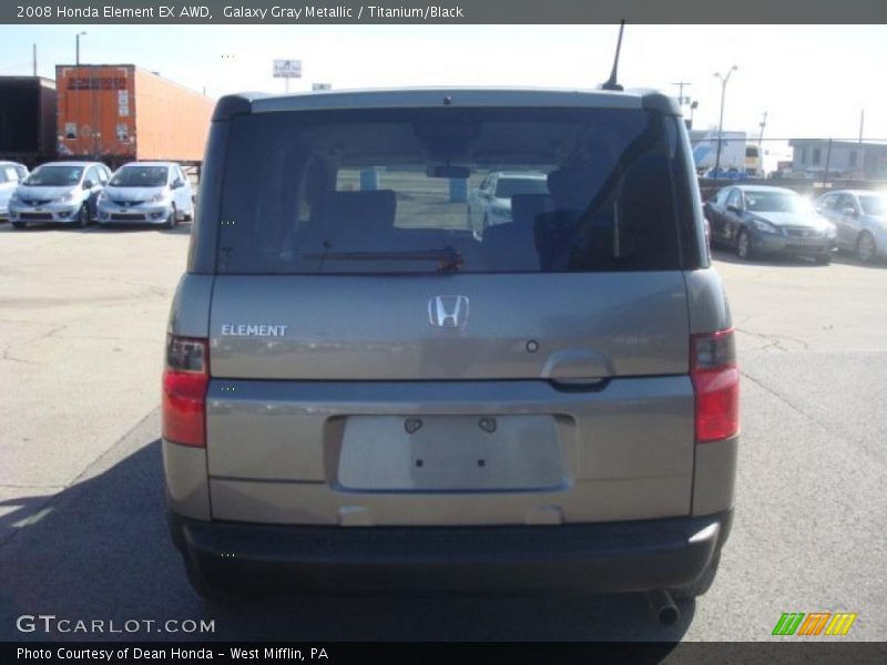 Galaxy Gray Metallic / Titanium/Black 2008 Honda Element EX AWD