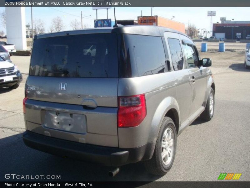 Galaxy Gray Metallic / Titanium/Black 2008 Honda Element EX AWD