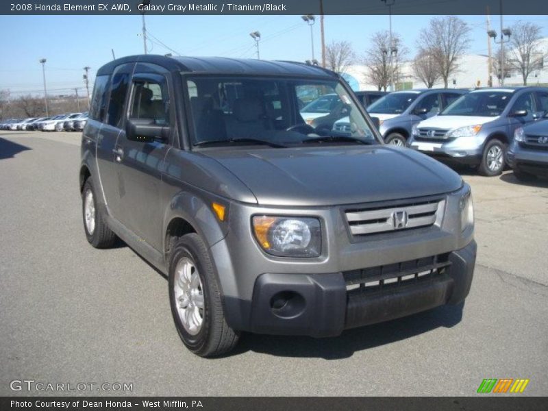 Galaxy Gray Metallic / Titanium/Black 2008 Honda Element EX AWD