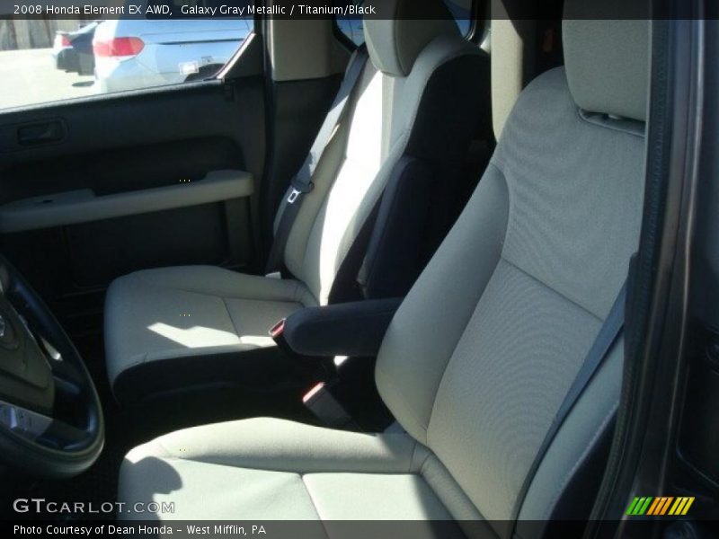 Galaxy Gray Metallic / Titanium/Black 2008 Honda Element EX AWD