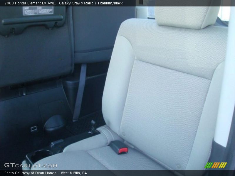 Galaxy Gray Metallic / Titanium/Black 2008 Honda Element EX AWD