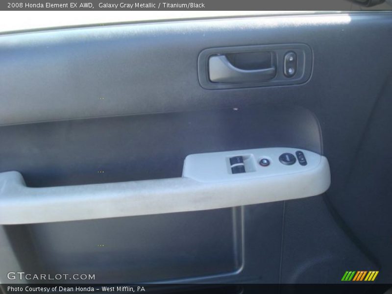 Galaxy Gray Metallic / Titanium/Black 2008 Honda Element EX AWD