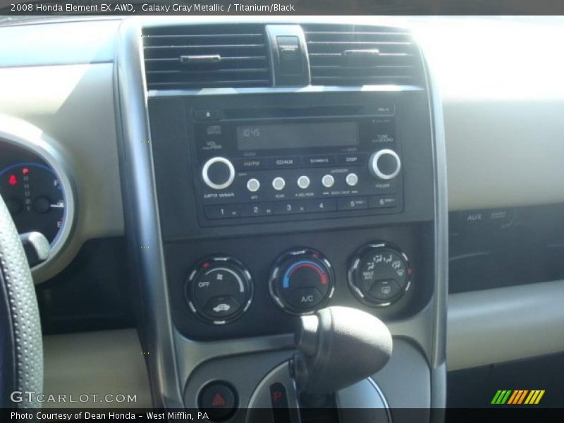 Galaxy Gray Metallic / Titanium/Black 2008 Honda Element EX AWD