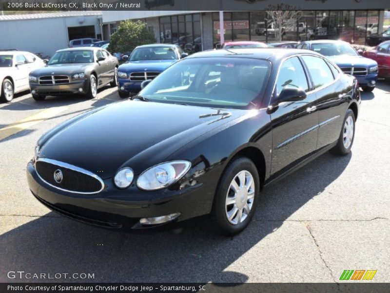 Black Onyx / Neutral 2006 Buick LaCrosse CX