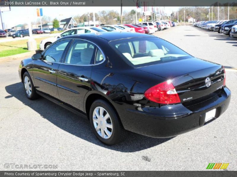 Black Onyx / Neutral 2006 Buick LaCrosse CX