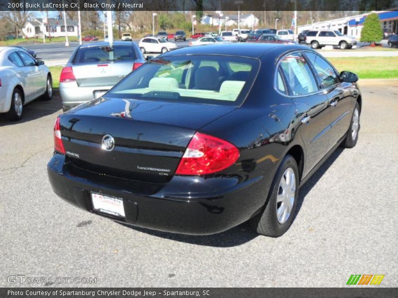 Black Onyx / Neutral 2006 Buick LaCrosse CX