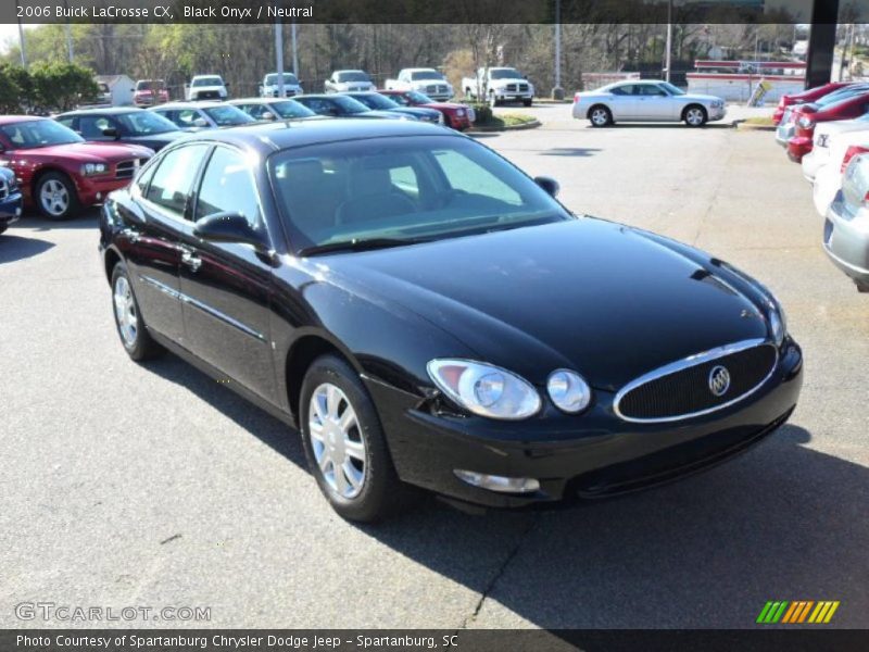 Black Onyx / Neutral 2006 Buick LaCrosse CX