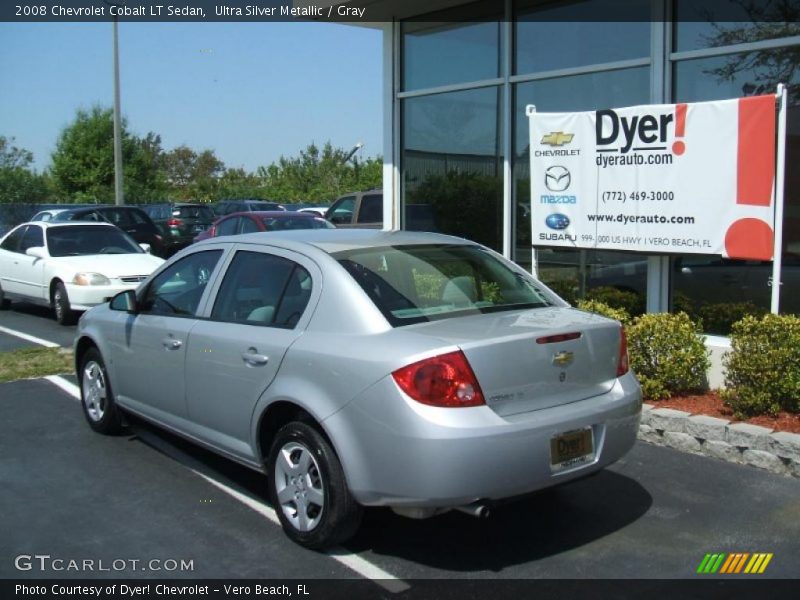 Ultra Silver Metallic / Gray 2008 Chevrolet Cobalt LT Sedan