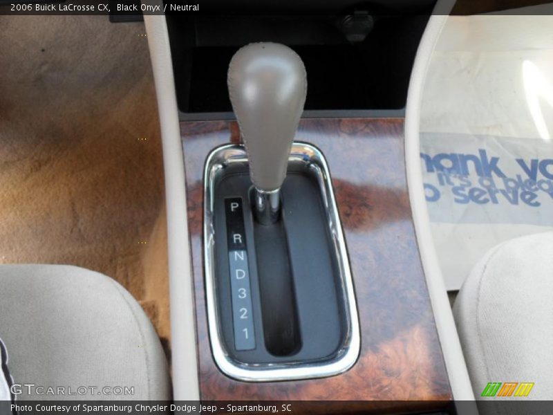 Black Onyx / Neutral 2006 Buick LaCrosse CX