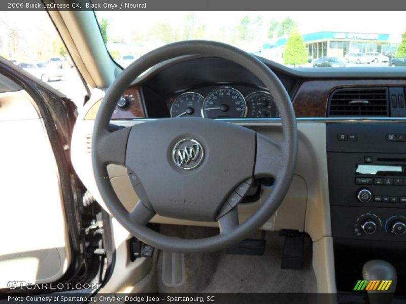 Black Onyx / Neutral 2006 Buick LaCrosse CX