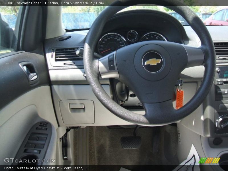 Ultra Silver Metallic / Gray 2008 Chevrolet Cobalt LT Sedan