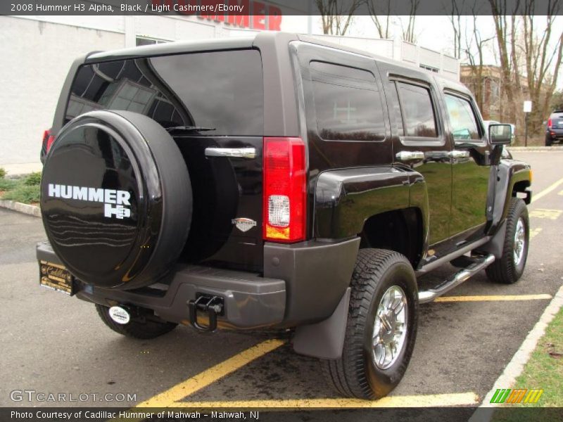 Black / Light Cashmere/Ebony 2008 Hummer H3 Alpha