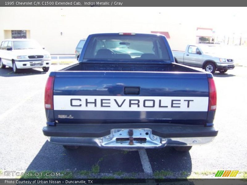 Indigo Metallic / Gray 1995 Chevrolet C/K C1500 Extended Cab