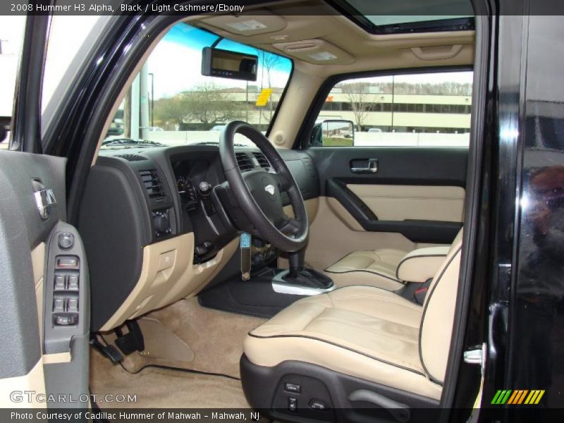 Black / Light Cashmere/Ebony 2008 Hummer H3 Alpha