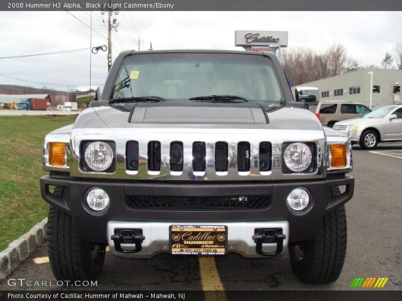 Black / Light Cashmere/Ebony 2008 Hummer H3 Alpha