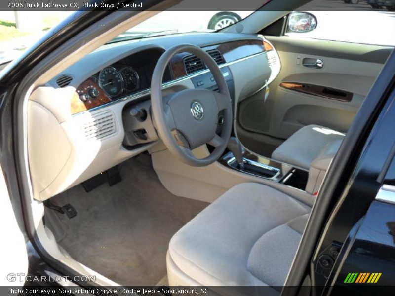 Black Onyx / Neutral 2006 Buick LaCrosse CX