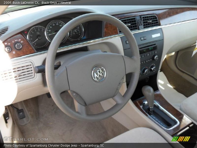 Black Onyx / Neutral 2006 Buick LaCrosse CX