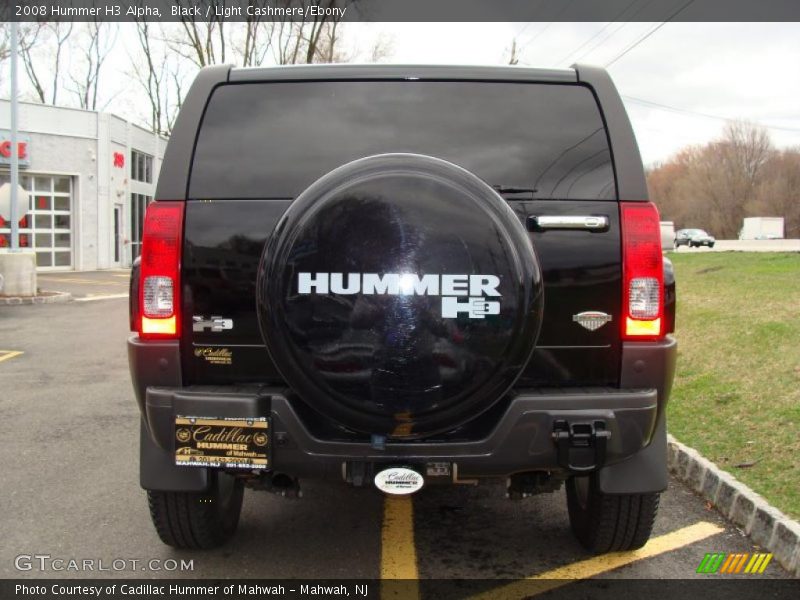 Black / Light Cashmere/Ebony 2008 Hummer H3 Alpha