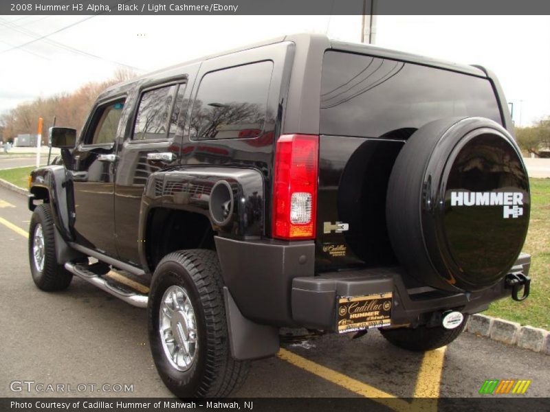 Black / Light Cashmere/Ebony 2008 Hummer H3 Alpha