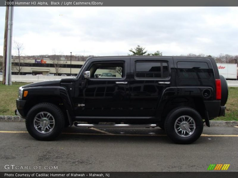 Black / Light Cashmere/Ebony 2008 Hummer H3 Alpha