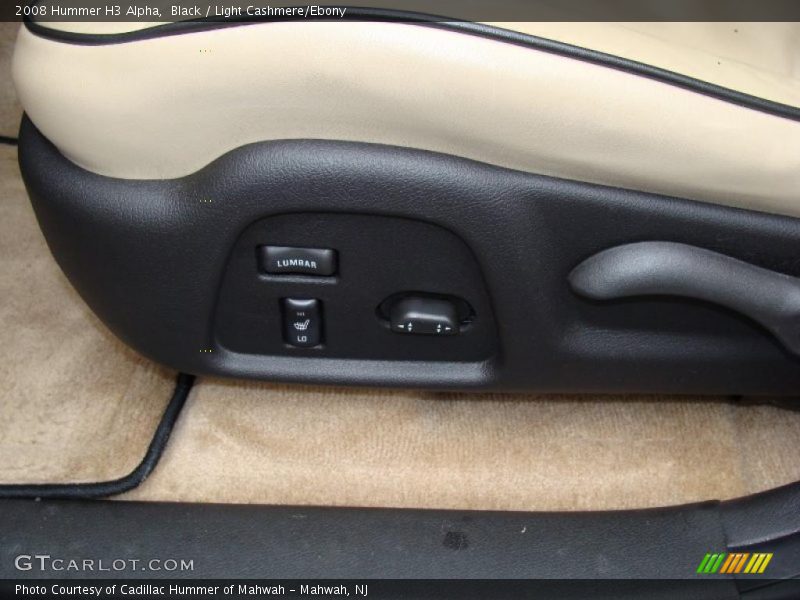 Black / Light Cashmere/Ebony 2008 Hummer H3 Alpha