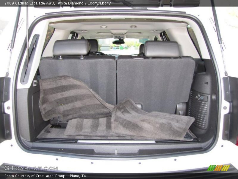 White Diamond / Ebony/Ebony 2009 Cadillac Escalade AWD