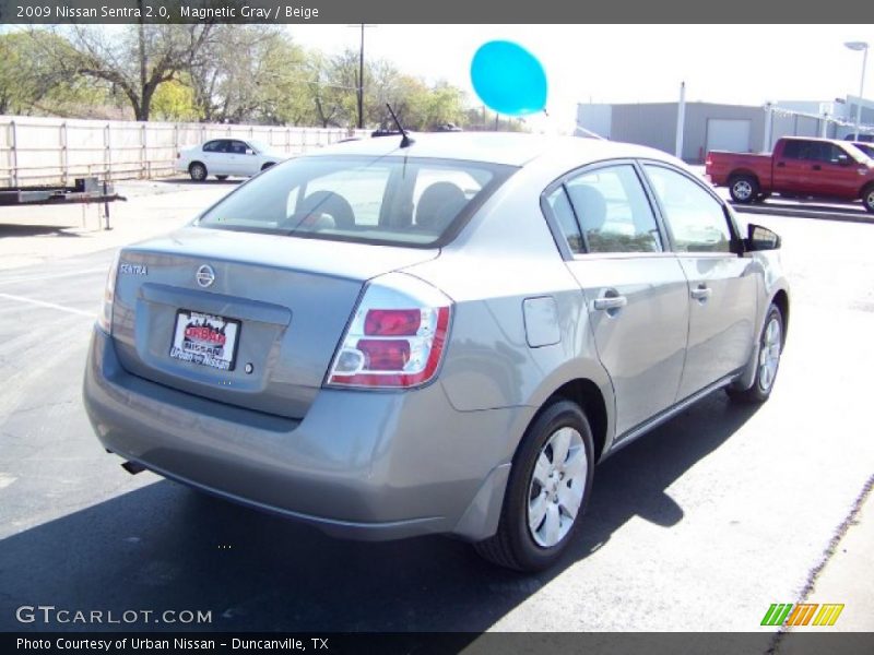 Magnetic Gray / Beige 2009 Nissan Sentra 2.0