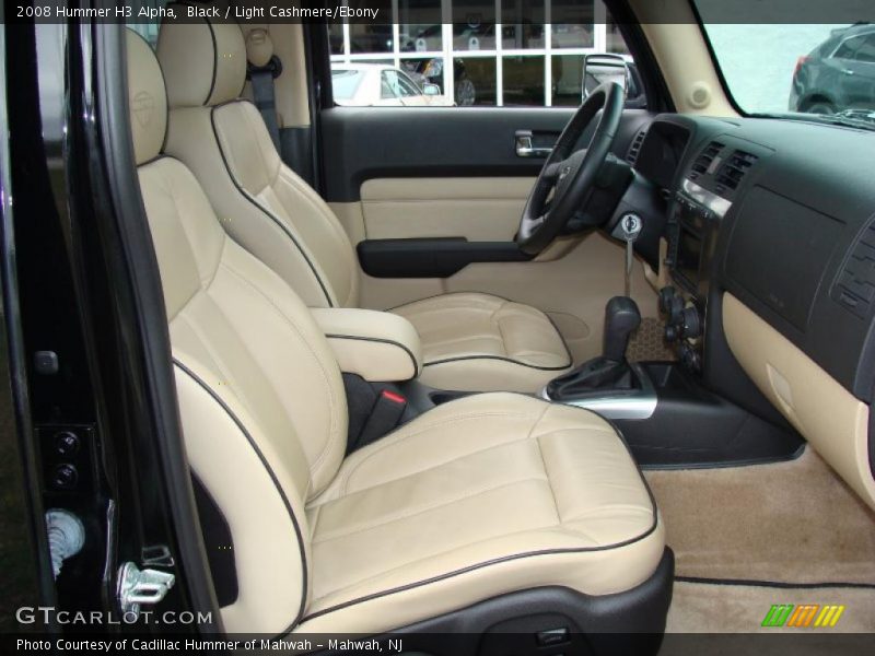 Black / Light Cashmere/Ebony 2008 Hummer H3 Alpha
