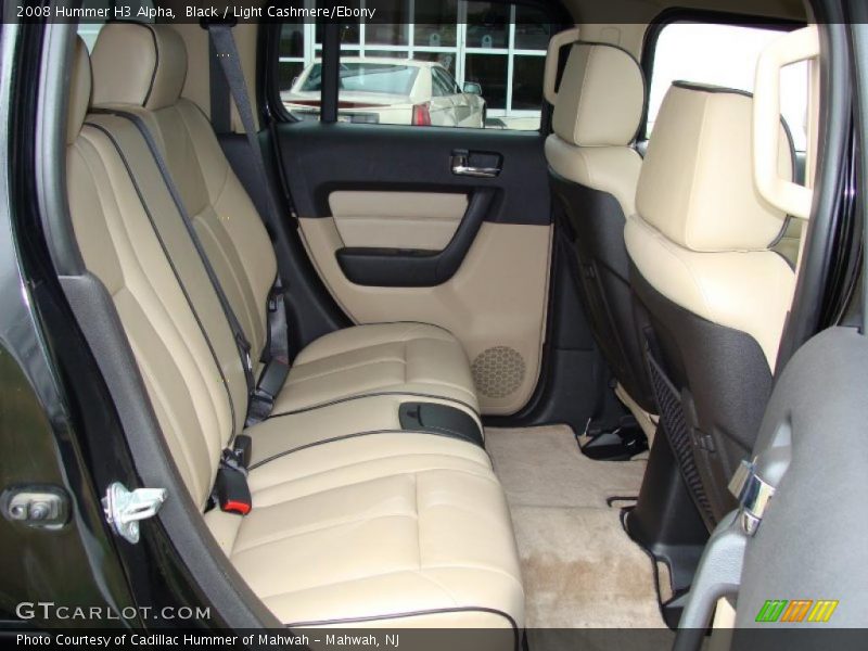 Black / Light Cashmere/Ebony 2008 Hummer H3 Alpha