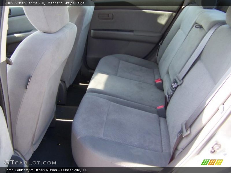 Magnetic Gray / Beige 2009 Nissan Sentra 2.0