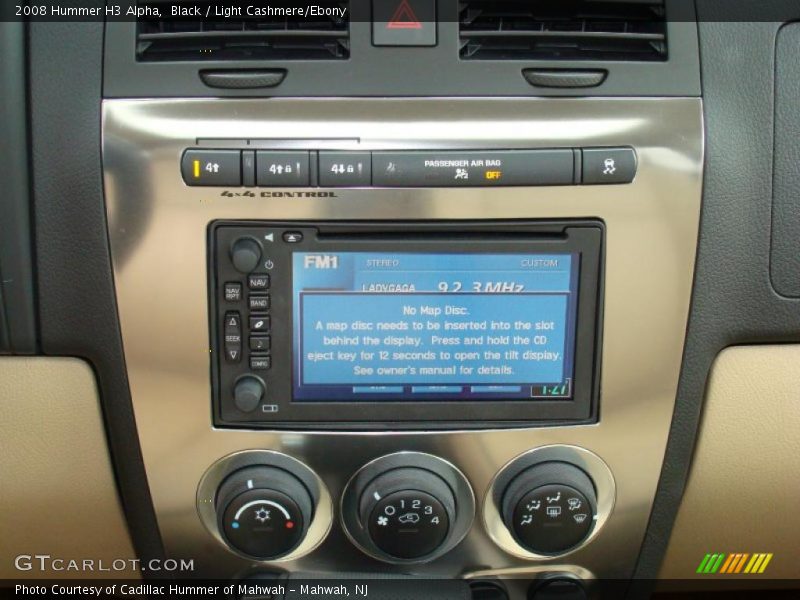 Black / Light Cashmere/Ebony 2008 Hummer H3 Alpha