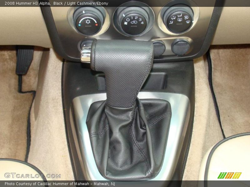 Black / Light Cashmere/Ebony 2008 Hummer H3 Alpha