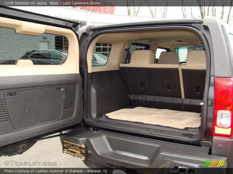 Black / Light Cashmere/Ebony 2008 Hummer H3 Alpha