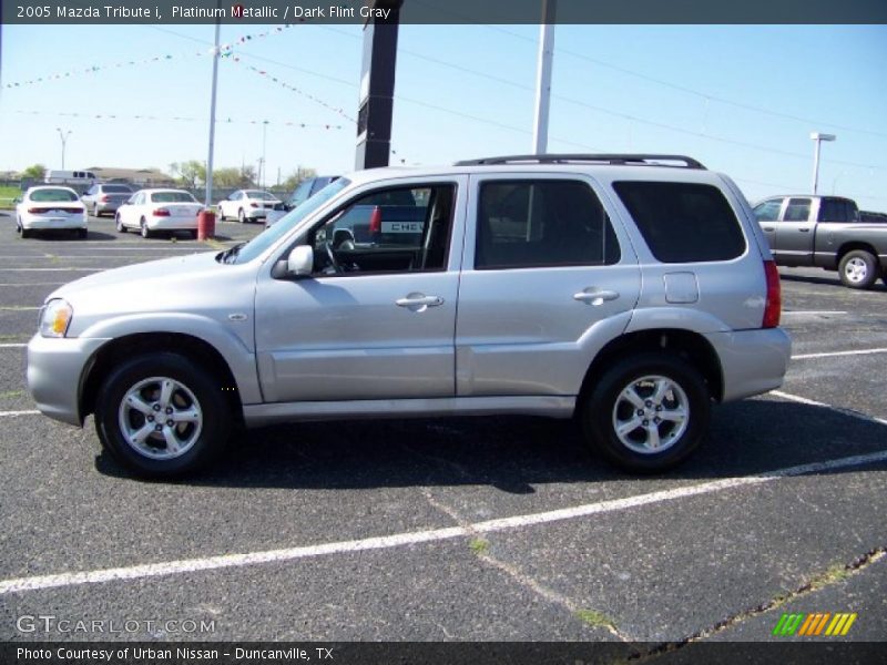 Platinum Metallic / Dark Flint Gray 2005 Mazda Tribute i