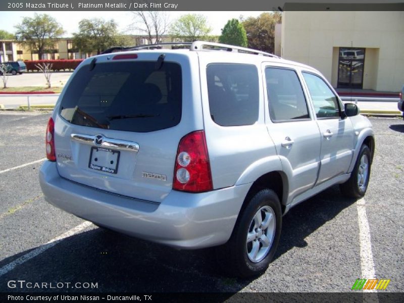 Platinum Metallic / Dark Flint Gray 2005 Mazda Tribute i