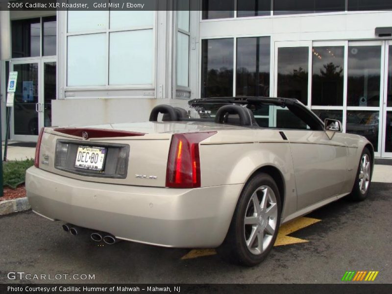 Gold Mist / Ebony 2006 Cadillac XLR Roadster