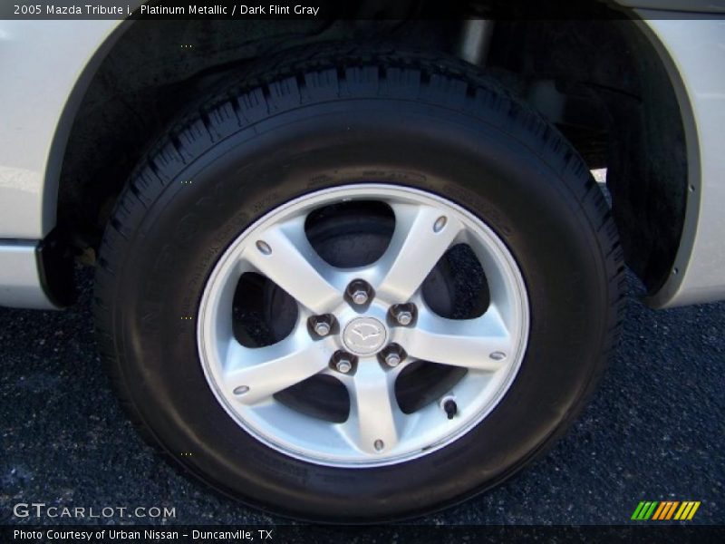 Platinum Metallic / Dark Flint Gray 2005 Mazda Tribute i