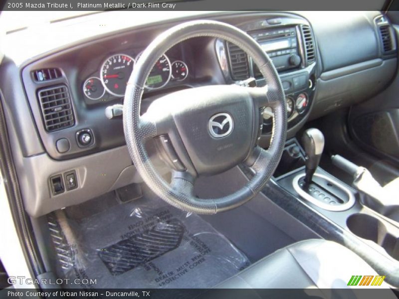 Platinum Metallic / Dark Flint Gray 2005 Mazda Tribute i