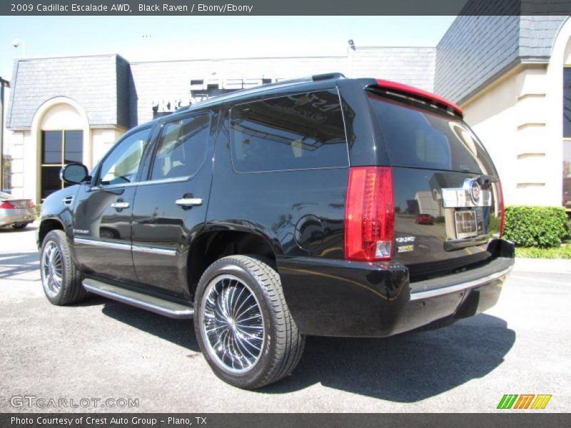 Black Raven / Ebony/Ebony 2009 Cadillac Escalade AWD