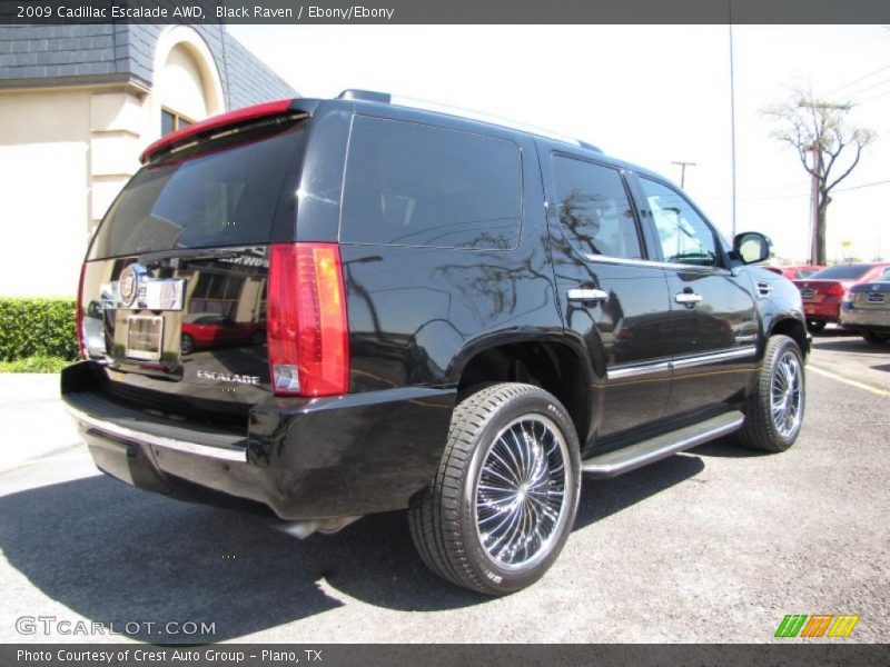 Black Raven / Ebony/Ebony 2009 Cadillac Escalade AWD