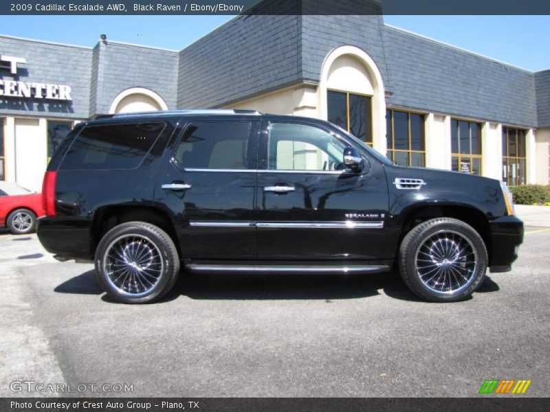 Black Raven / Ebony/Ebony 2009 Cadillac Escalade AWD